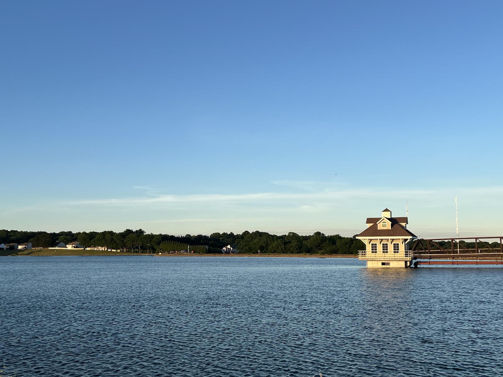 Newark Reservoir in Newark, Delaware