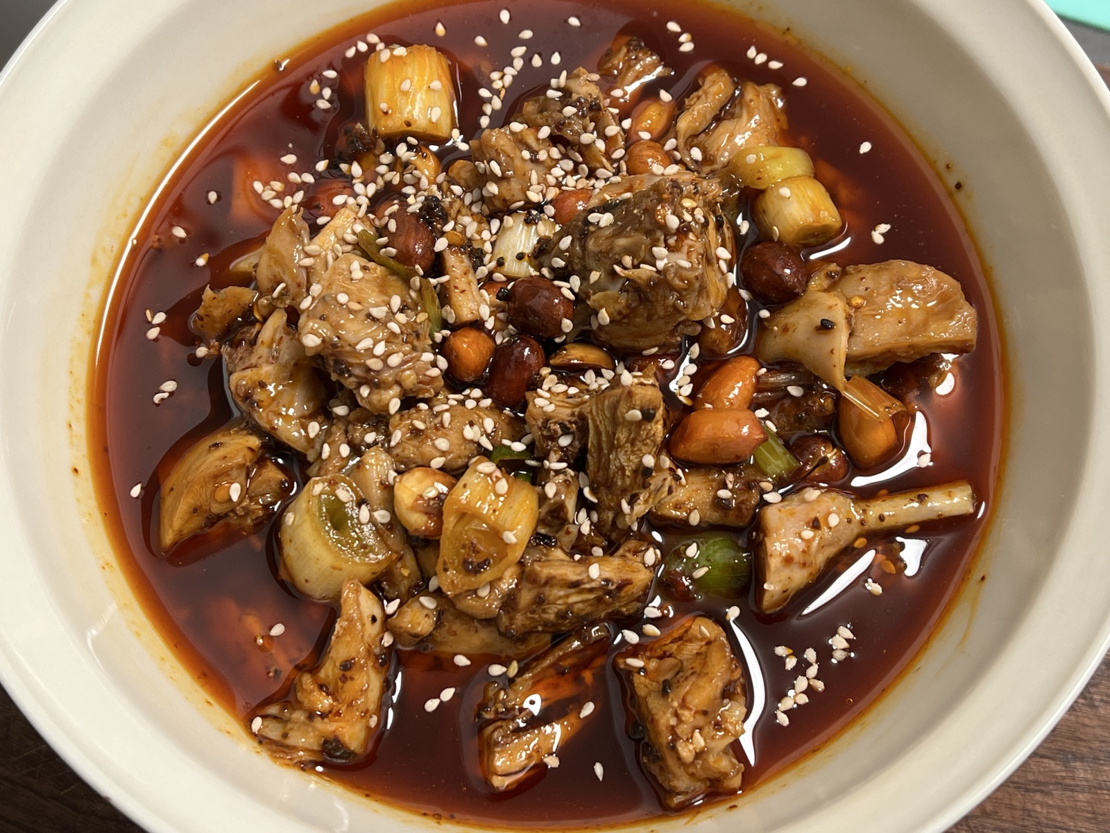 Spicy Diced Rabbit in Jersey City, New Jersey